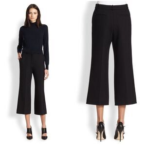 Theory Halientra wide leg crop trousers culottes Size 8